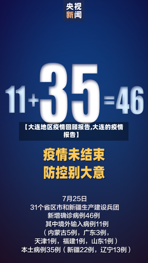 【大连地区疫情回顾报告,大连的疫情报告】