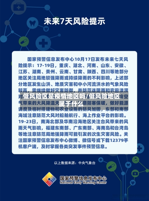 低风险区是疫情地区吗/低风险地区属于什么