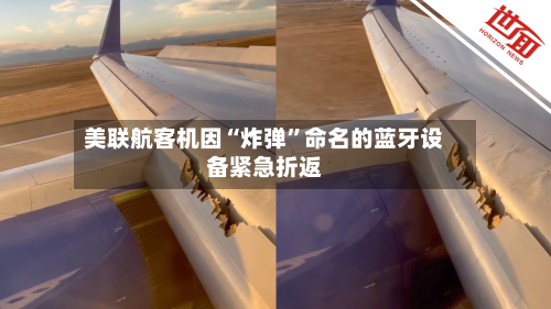 美联航客机因“炸弹”命名的蓝牙设备紧急折返