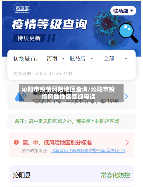 沁阳市疫情风险地区查询/沁阳市疫情风险地区查询电话