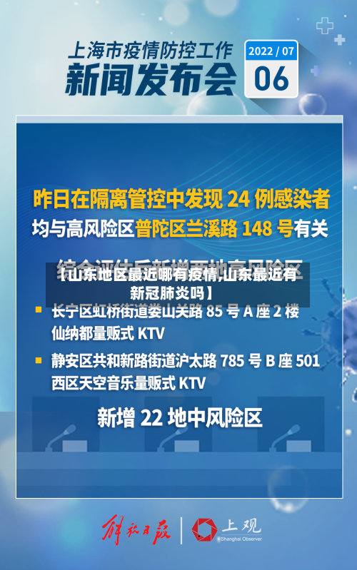 【山东地区最近哪有疫情,山东最近有新冠肺炎吗】