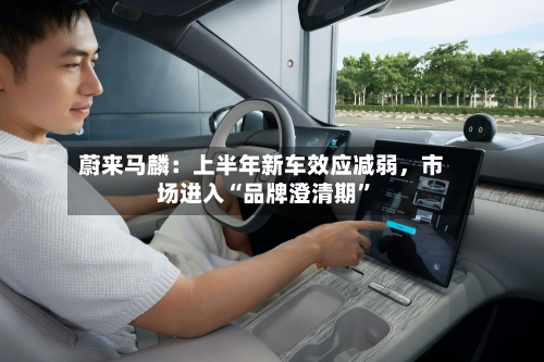 蔚来马麟：上半年新车效应减弱，市场进入“品牌澄清期”