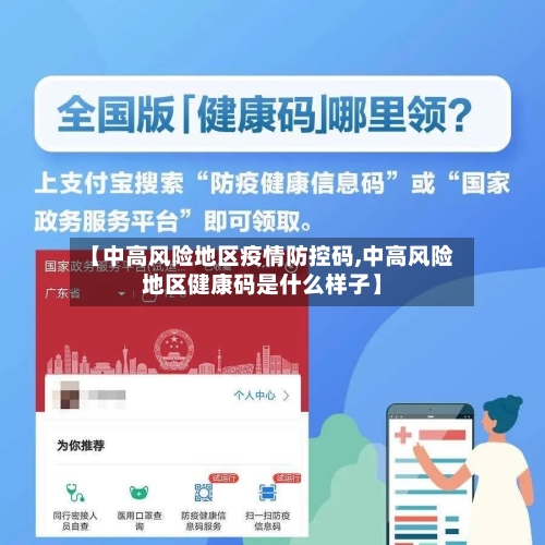 【中高风险地区疫情防控码,中高风险地区健康码是什么样子】