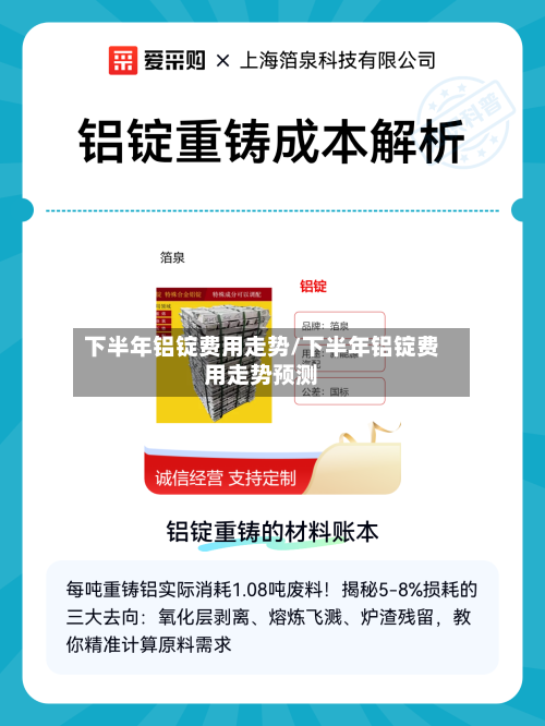 下半年铝锭费用走势/下半年铝锭费用走势预测