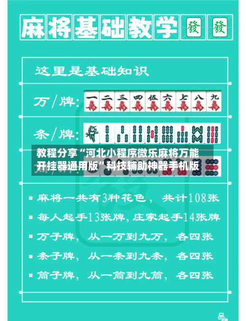 教程分享“河北小程序微乐麻将万能开挂器通用版”科技辅助神器手机版