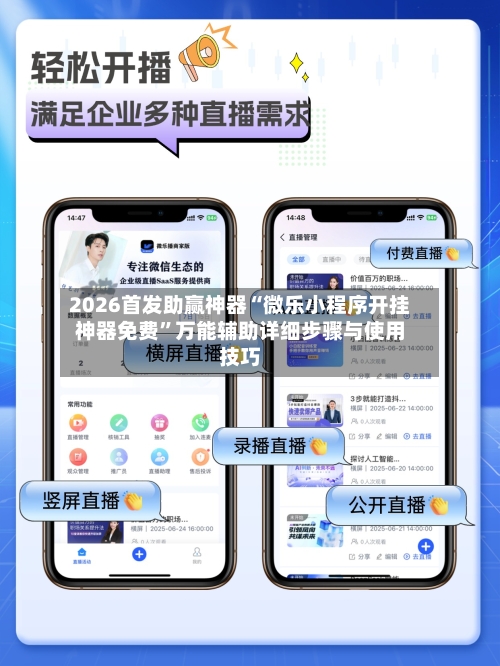 2026首发助赢神器“微乐小程序开挂神器免费”万能辅助详细步骤与使用技巧