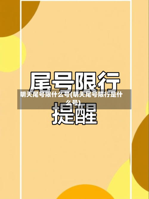 明天尾号限什么号(明天尾号限行是什么号)