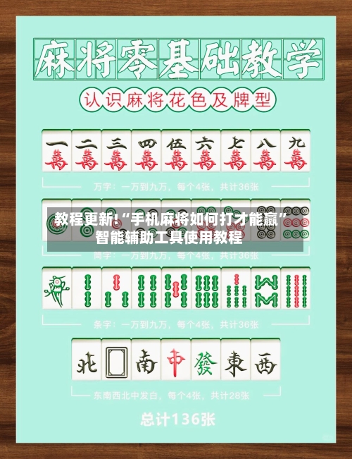 教程更新!“手机麻将如何打才能赢”智能辅助工具使用教程