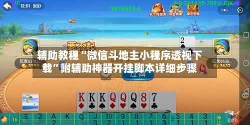 辅助教程“微信斗地主小程序透视下载”附辅助神器开挂脚本详细步骤