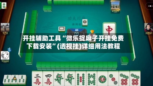 开挂辅助工具“微乐捉麻子开挂免费下载安装”(透视挂)详细用法教程