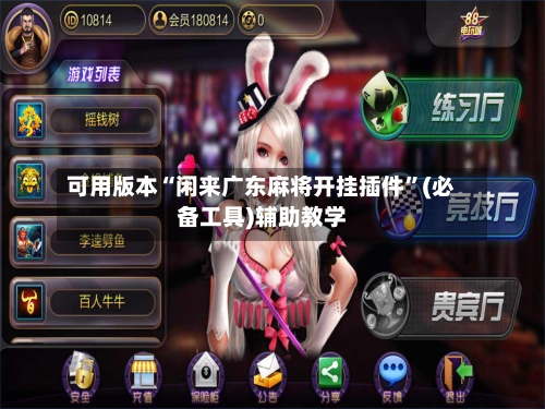 可用版本“闲来广东麻将开挂插件”(必备工具)辅助教学