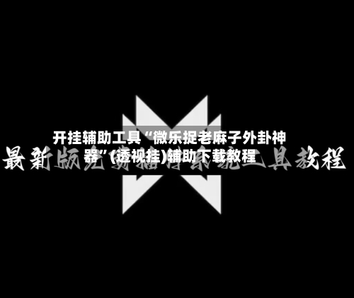 开挂辅助工具“微乐捉老麻子外卦神器”(透视挂)辅助下载教程