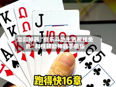 助赢神器“微乐斗地主透视挂免费”科技辅助神器手机版