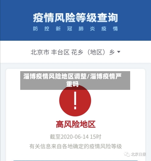 淄博疫情风险地区调整/淄博疫情严重吗