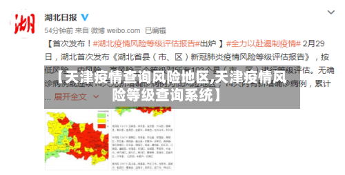 【天津疫情查询风险地区,天津疫情风险等级查询系统】