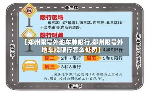 【郑州限号外地车牌限行,郑州限号外地车牌限行怎么处罚】