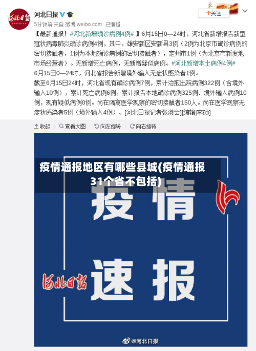 疫情通报地区有哪些县城(疫情通报31个省不包括)