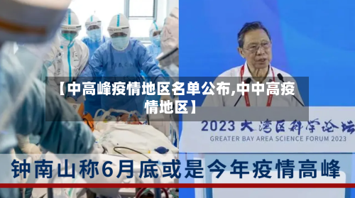 【中高峰疫情地区名单公布,中中高疫情地区】