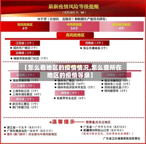 【怎么看地区的疫情情况,怎么查所在地区的疫情等级】