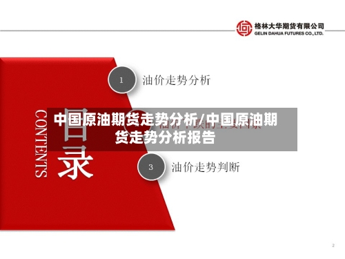 中国原油期货走势分析/中国原油期货走势分析报告