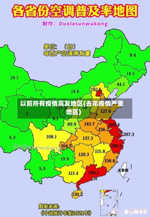以前所有疫情高发地区(去年疫情严重地区)