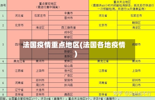 法国疫情重点地区(法国各地疫情)