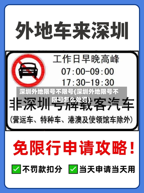 深圳外地限号不限号(深圳外地限号不限号怎么处罚)