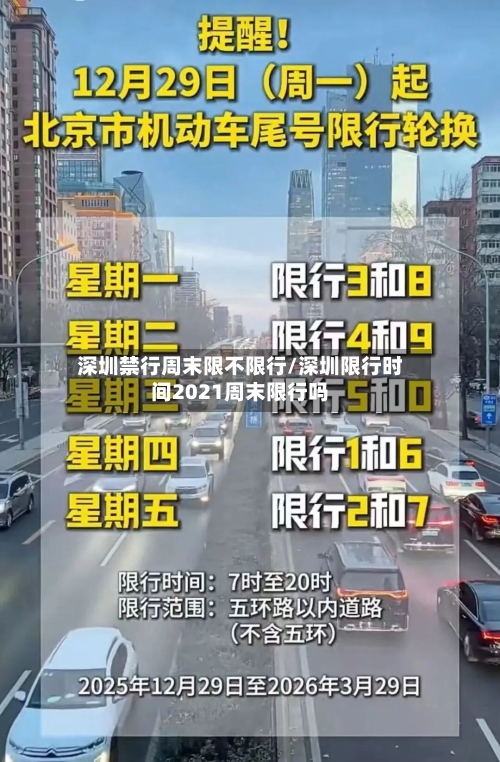 深圳禁行周末限不限行/深圳限行时间2021周末限行吗