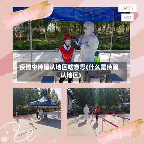 疫情中待确认地区啥意思(什么是待确认地区)