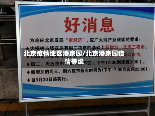 北京疫情地区潘家园/北京潘家园疫情等级