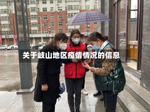 关于岐山地区疫情情况的信息