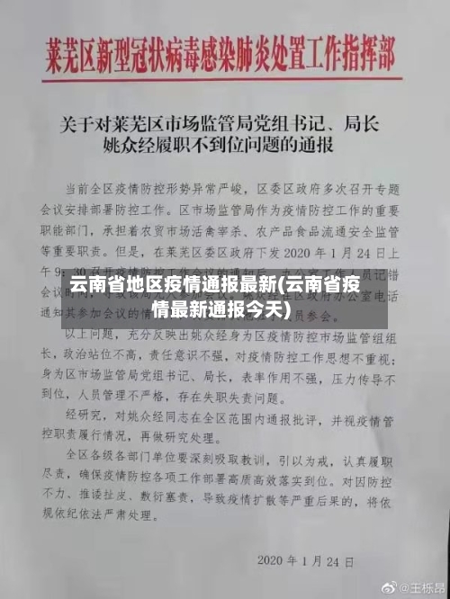 云南省地区疫情通报最新(云南省疫情最新通报今天)