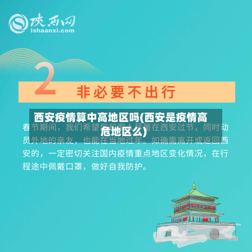 西安疫情算中高地区吗(西安是疫情高危地区么)