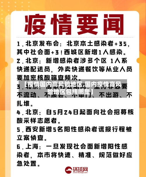 【疫情国内高风险地区,国内疫情高风险地区包括哪里】