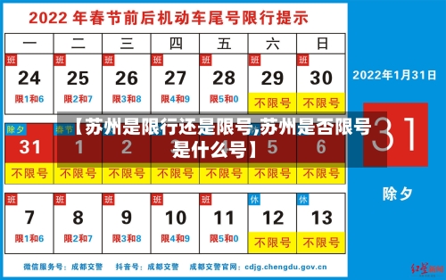 【苏州是限行还是限号,苏州是否限号是什么号】