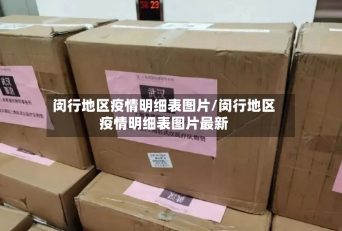 闵行地区疫情明细表图片/闵行地区疫情明细表图片最新