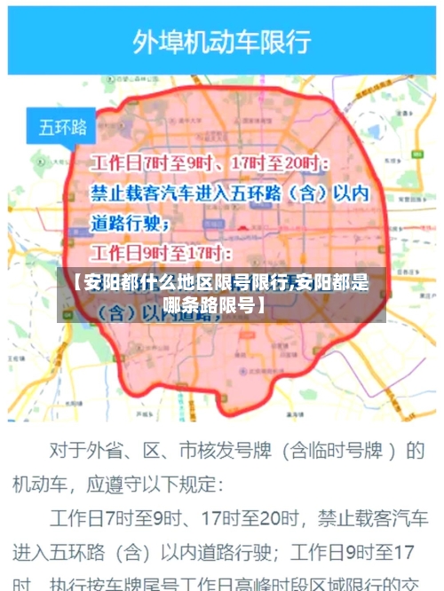 【安阳都什么地区限号限行,安阳都是哪条路限号】