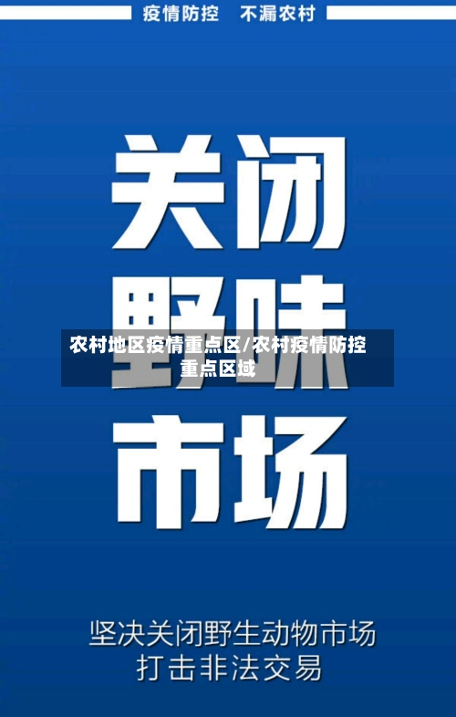 农村地区疫情重点区/农村疫情防控重点区域