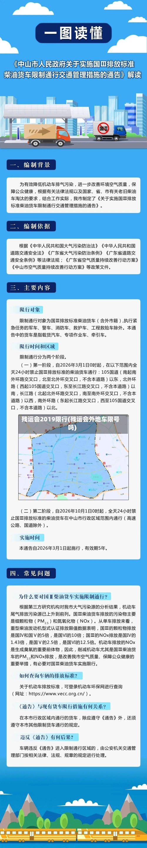 残运会2019限行(残运会外地车限号吗)