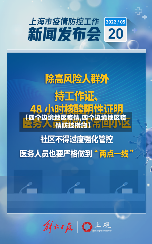 【四个边境地区疫情,四个边境地区疫情防控措施】