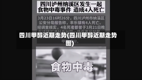 四川甲醇近期走势(四川甲醇近期走势图)