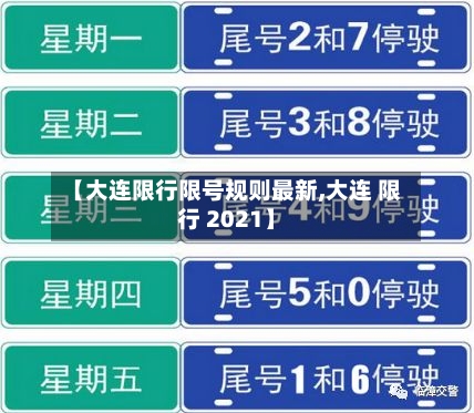 【大连限行限号规则最新,大连 限行 2021】