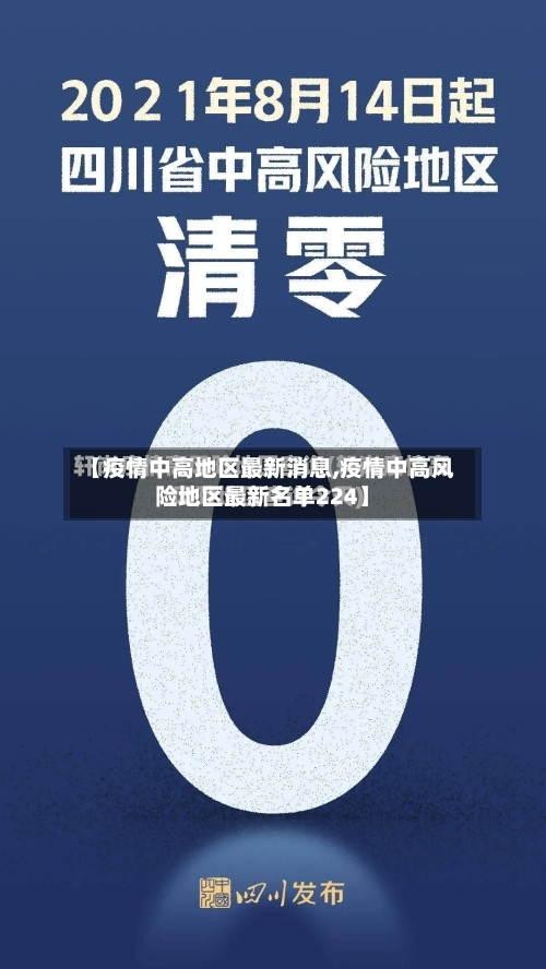 【疫情中高地区最新消息,疫情中高风险地区最新名单224】