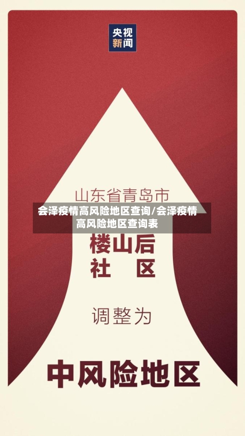 会泽疫情高风险地区查询/会泽疫情高风险地区查询表