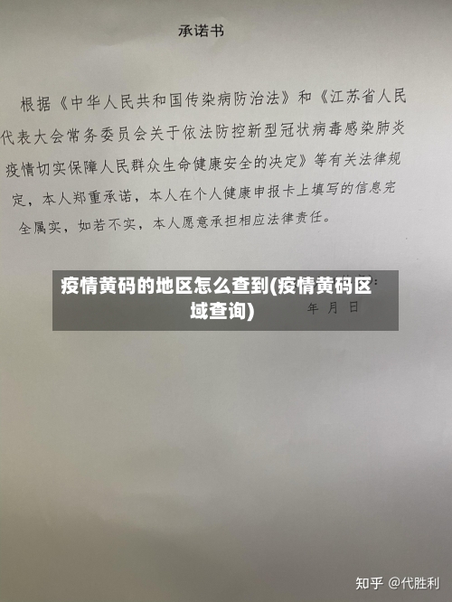 疫情黄码的地区怎么查到(疫情黄码区域查询)