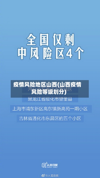 疫情风险地区山西(山西疫情风险等级划分)