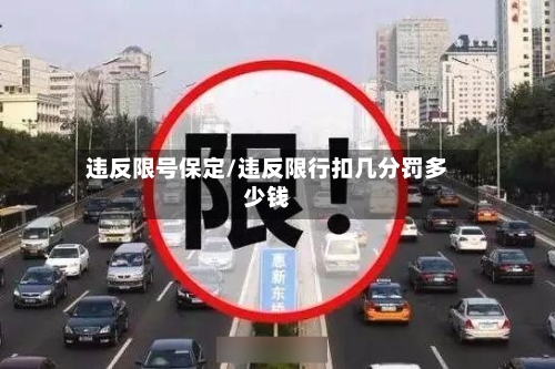 违反限号保定/违反限行扣几分罚多少钱