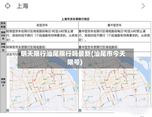 明天限行汕尾限行吗最新(汕尾市今天限号)