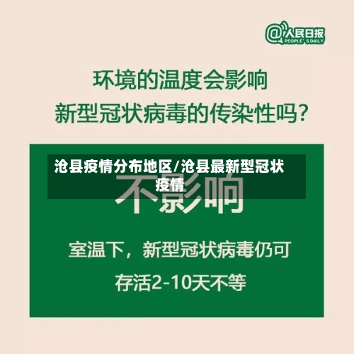 沧县疫情分布地区/沧县最新型冠状疫情