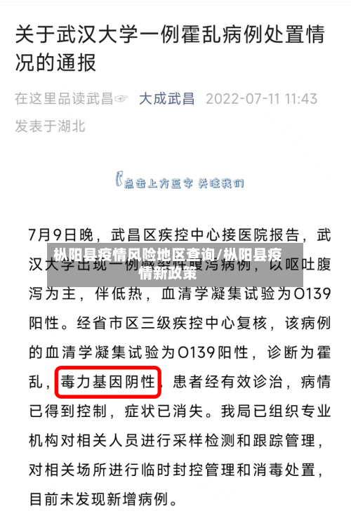 枞阳县疫情风险地区查询/枞阳县疫情新政策